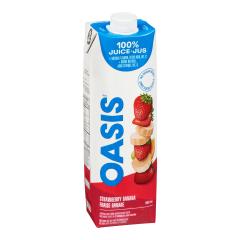 OASIS 100% STRAWBERRY/BANANA JUICE (TETRA)