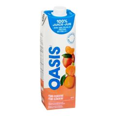 OASIS 100% PEACH/CLEMENTINE JUICE (TETRA)