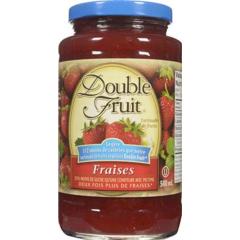 DOUBLE FRUIT JAM STRAWBERRY LIGHT (JAR)