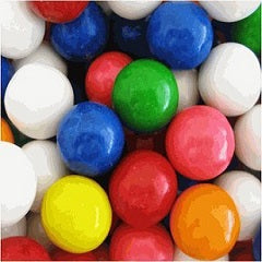 MONDOUX ASSORTED GIANT GUM BALLS (BULK)