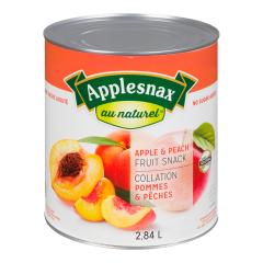 APPLESNAX APPLE/PEACH SAUCE SUGAR FREE (TIN)