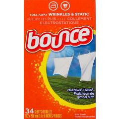 BOUNCE SOFTENER SHEET OUTDOOR FRESH