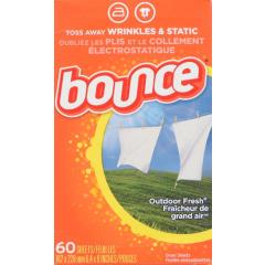 BOUNCE SOFTENER SHEET OUTDOOR FRESH