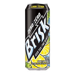 LIPTON BRISK ZERO LEMON ICED TEA (CAN)