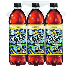 LIPTON BRISK LEMON ICED TEA (PLST)