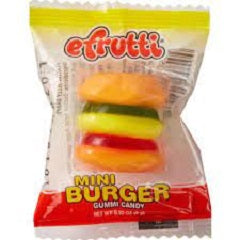 E.FRUTTI CANDY MINI GUMMY BURGER