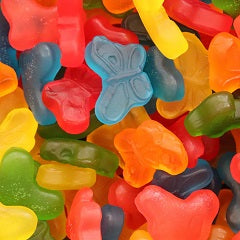 HUER GUMMY BUTTERFLIES (BULK)