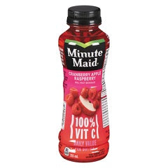 MINUTE MAID CRANBERRY APPLE RASPBERRY (PLST)