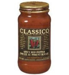 CLASSICO PASTA SAUCE ARRABIATTA SPICY RED PEPPER (JAR)