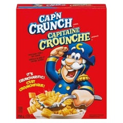 QUAKER CEREAL CAPTAIN CRUNCH