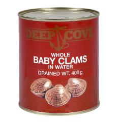 DEEP COVE BABY CLAM WHOLE (TIN)