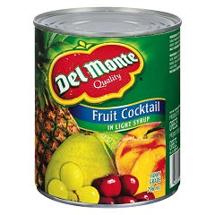 DEL MONTE COCKTAIL FRUIT LIGHT SYRUP (TIN)