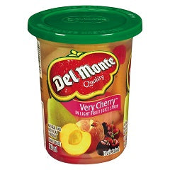 DEL MONTE FRUIT SALAD VRY CHERRY PLST CUP