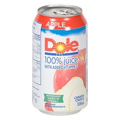 DOLE 100% APPLE JUICE (CAN)