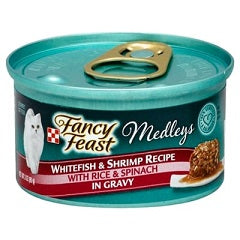 PURINA FANCY FEAST CAT FOOD WHITE FISH (TIN)