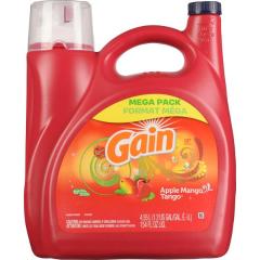 GAIN LAUNDRY DETERGENT APPLE/MANGO/TANGO 107L