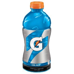 GATORADE THIRST QUENCHER COOL BLUE RASPBERRY (PLST)