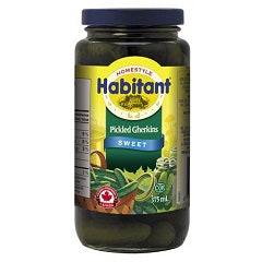 HABITANT PICKLE GHERKINS SWEET (JAR)