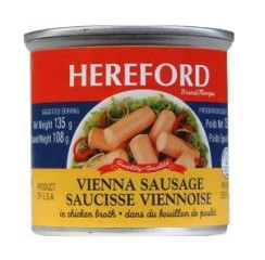 HEREFORD SAUSAGE VIENNA (TIN)