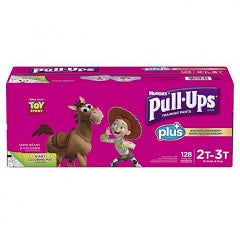 HUGGIES PULL UPS 2T-3T GIRL PACK