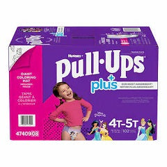 HUGGIES PULL UPS T4-T5 GIRL PACK