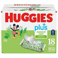 HUGGIES NATURAL CARE PLUS WIPES