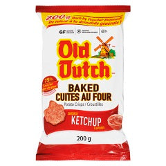 OLD DUTCH CHIPS OVEN BAKED KETCHUP