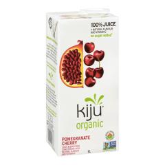 KIJU 100% ORGANIC POMEGRANATE/CHERRY JUICE (TETRA)