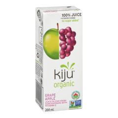 KIJU 100% ORGANIC APPLE/GRAPE JUICE (TETRA)