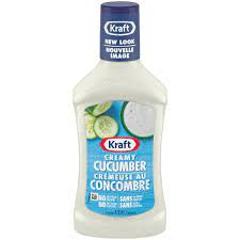 KRAFT DRESSING CREAMY CUCUMBER (PLST)