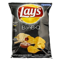 LAYS CHIPS BAR B Q