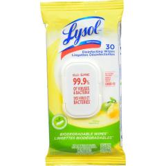 LYSOL DISINFECTANT WIPES CITRUS FLAT PACK