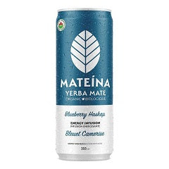 MATEINA YERBA MATE ORG. ENERGY DRINK BLUEBERRY HASKAP (CAN)