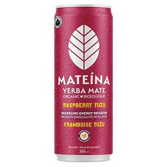 MATEINA YERBA MATE ORG. ENERGY DRINK RASPBERRY YUZU (CAN)