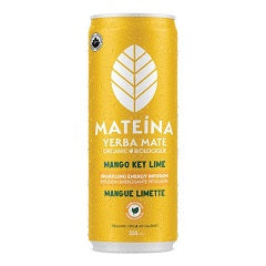 MATEINA YERBA MATE ORG. ENERGY DRINK MANGO KEY LIME (CAN)