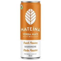 MATEINA YERBA MATE ORG. ENERGY DRINK PEACH PASSION (CAN)