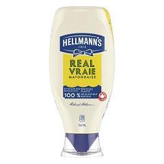 HELLMANN'S REAL MAYONNAISE UPSIDE DOWN (PLST)