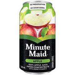 MINUTE MAID APPLE JUICE (CAN)