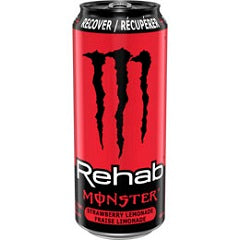 MONSTER REHAB RECOVER STRAWBERRY LEMONADE (CAN)