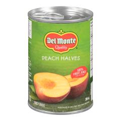 DEL MONTE PEACH HALVES N.SUGAR (TIN)