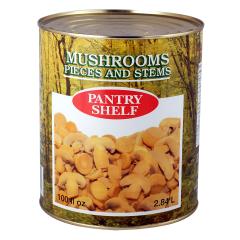 PANTRY SHELF MUSHROOM PIECES SL. (TIN)