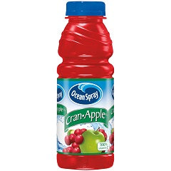 OCEAN SPRAY CRAN-APPLE JUICE DRINK (PLST)