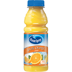 OCEAN SPRAY 100% ORANGE JUICE (PLST)