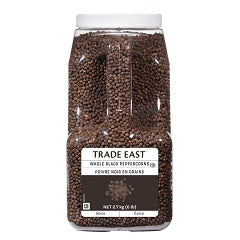 TRADE EAST WHOLE BLACK PEPPER (JUG)