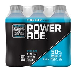 POWERADE ION4 MIXED BERRY FLAVOUR (PLST)