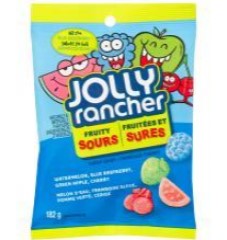 JOLLY RANCHER FRUITY SOURS (PEG BAG)