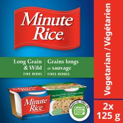 MINUTE RICE WILD LONG GRAINFINE HERBS RTS