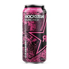 ROCKSTAR PUNCHED ENERGY DRINK STRAWBERRY (CAN)