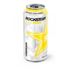 ROCKSTAR PURE ZERO ENERGY DRINK LEMONADE (CAN)