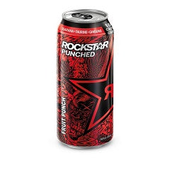 ROCKSTAR PUNCHED ENERGY DRINK FRUIT PUNCH (CAN)